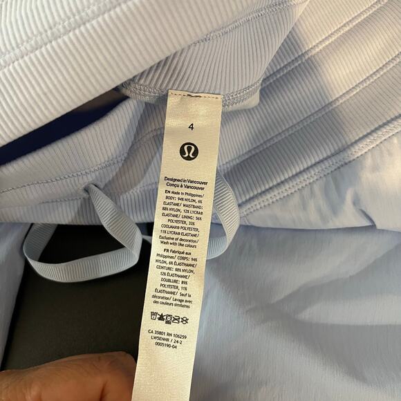 Lululemon Dance Studio Mid Rise Pant Windmill Blue Pastel Size 4 - Picture 6 of 6
